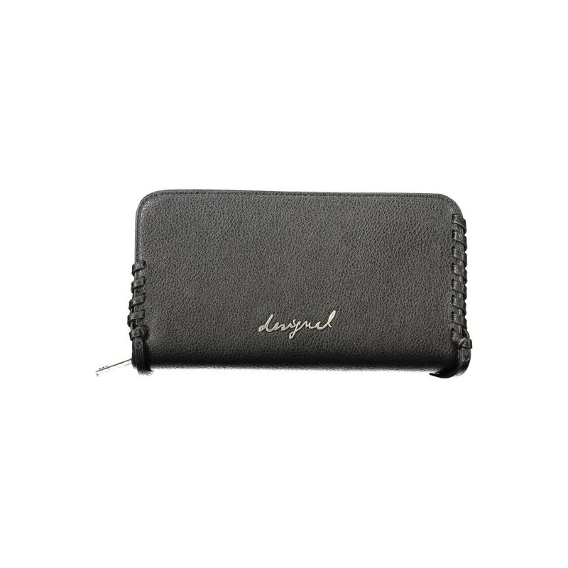 Desigual Black Polyurethane Women Women's Wallet